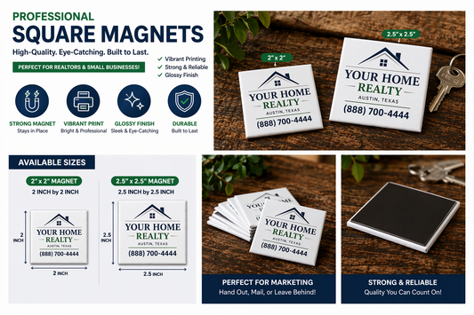 Promotional Magnets | Business Logo
